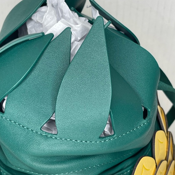 NWT Kate Spade New York Pineapple Pina Colada Bucket Crossbody Novelty Bag - Picture 7 of 15